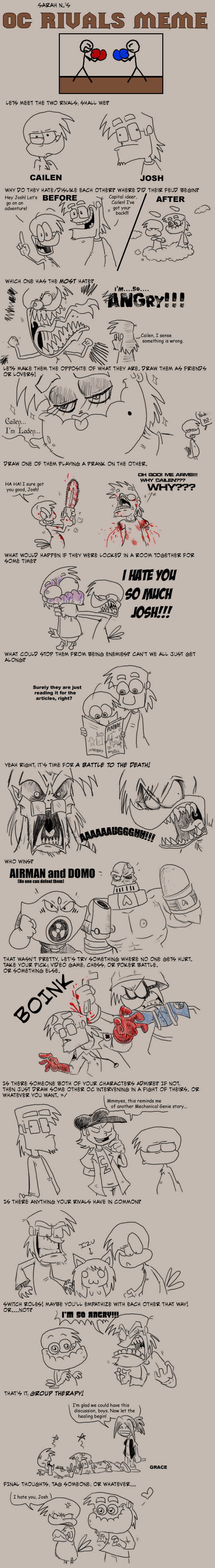 OC Rivals Meme -but Real Life- by cailencrow on DeviantArt