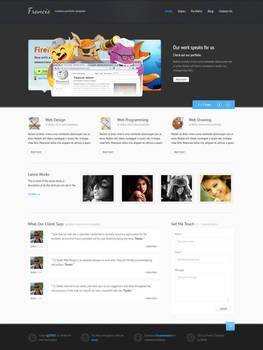 Francis - HTML5 CSS3 Template