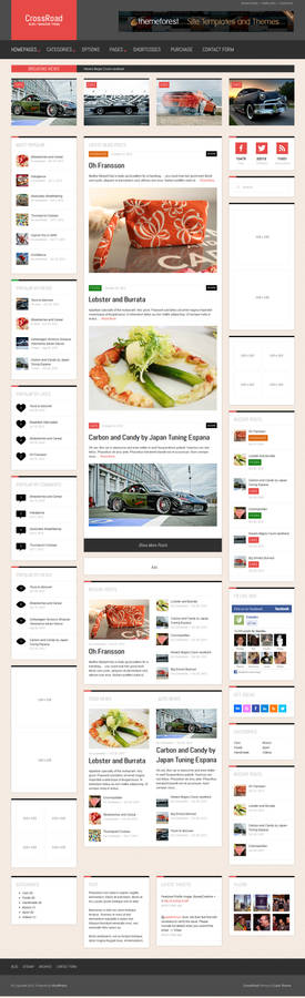 CrossRoad - Responsive WordPress Magazine / Blog