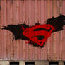 Batman Superman Graphitti