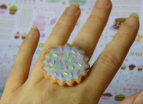 Sweet Lolita Cookie Ring