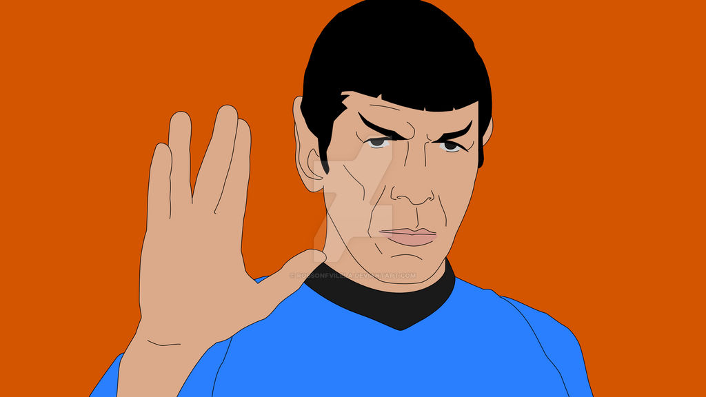 Spocs Vector Mr. Spock Vector (Leonard Nimoy) by robsonfvilela on DeviantArt