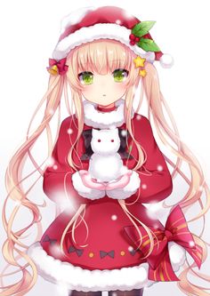 Christmas Anime Girl by AnimeLoverAnnie on DeviantArt Christmas Anime Girl by AnimeLoverAnnie on DeviantArt