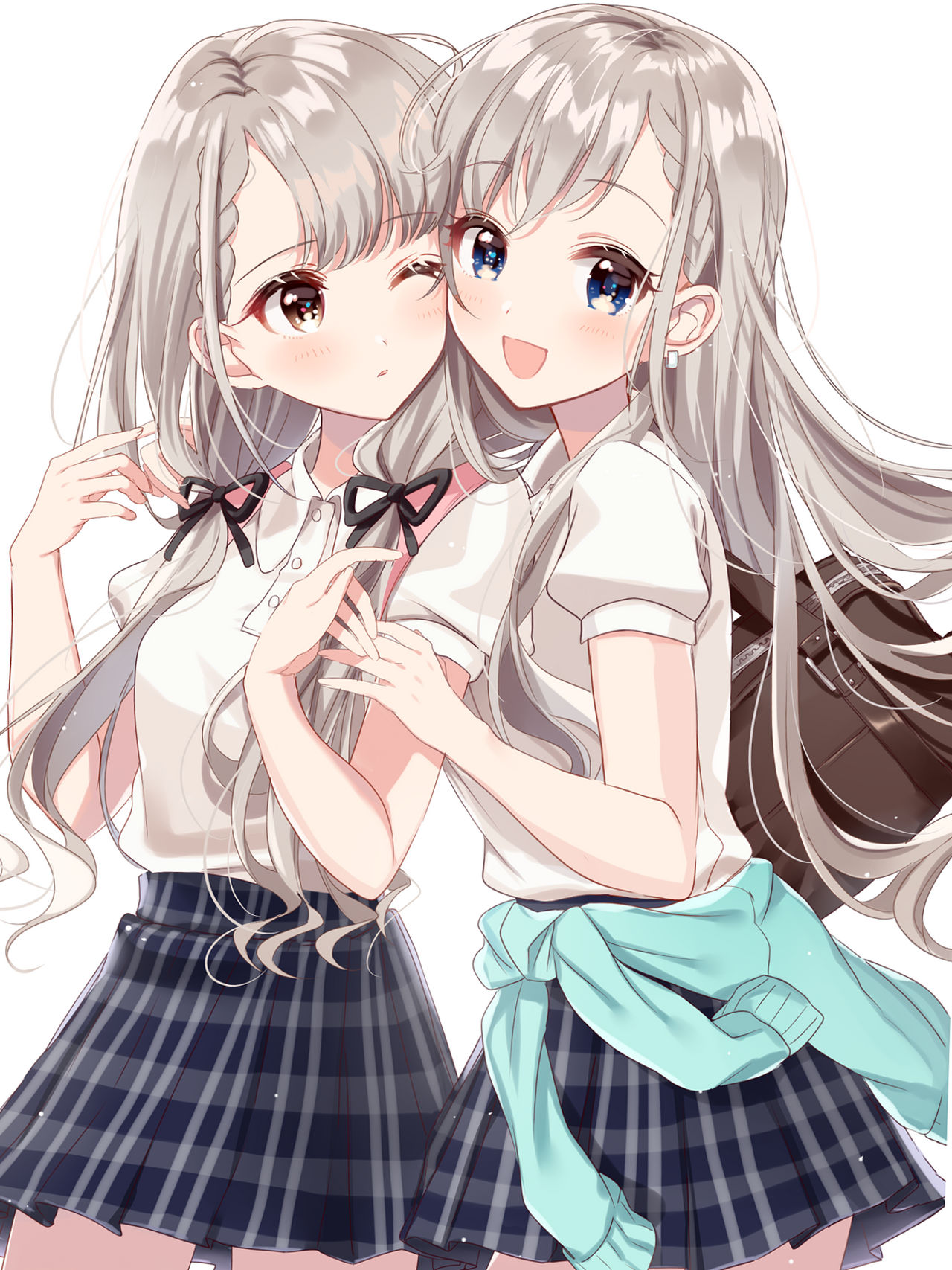 Bff Anime Girls By Animeloverannie On Deviantart