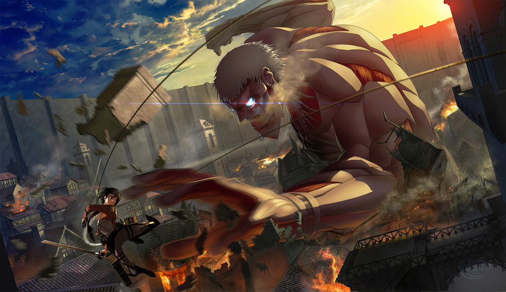 Shingeki no Kyojin Wallpaper by tammypain on DeviantArt