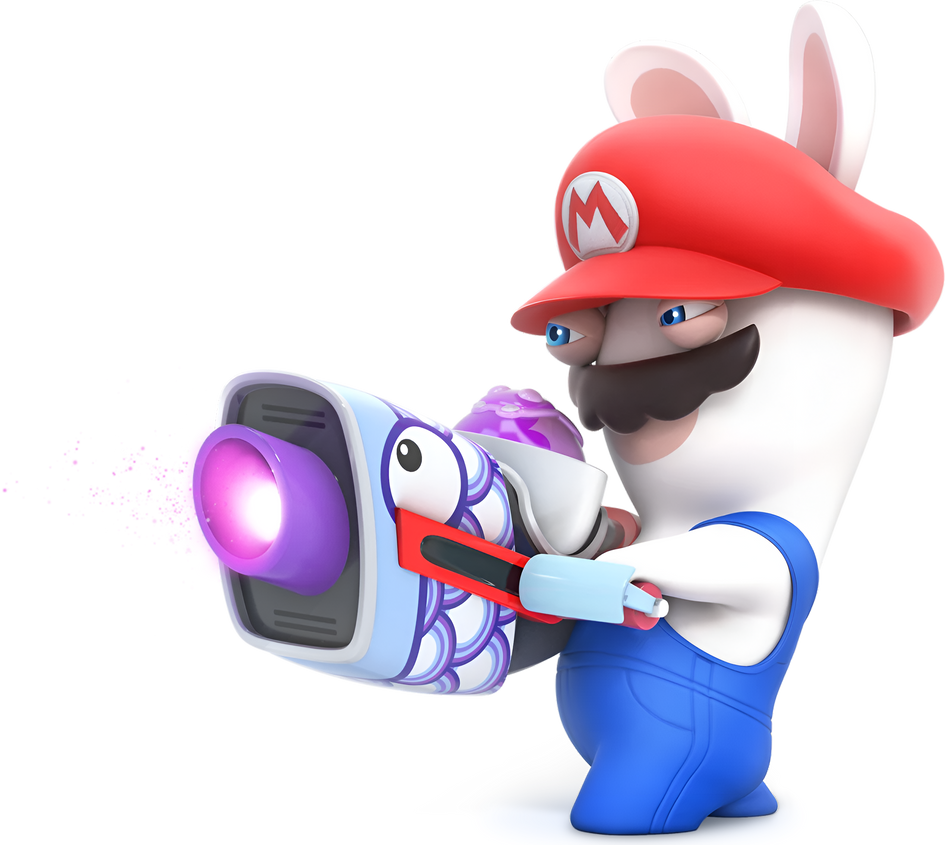 Mario Rabbid Mask Rabbid Mario by iBlinqq on DeviantArt