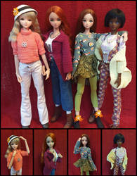 Fall fashion group shot