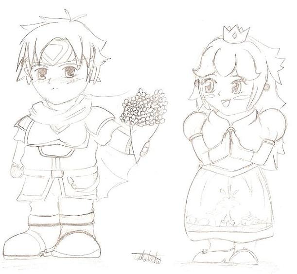 Request: Peach n Roy