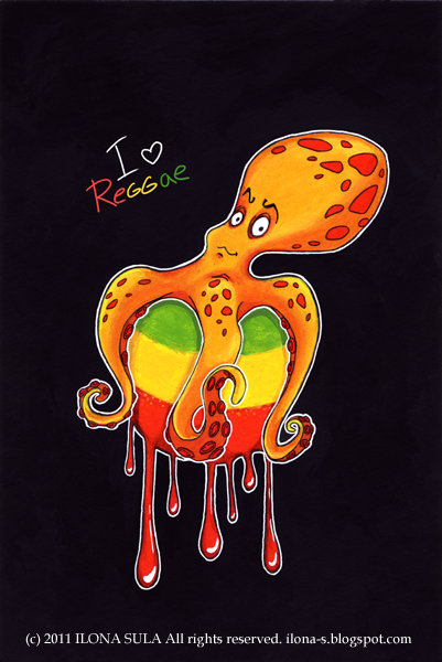 Reggae octopus