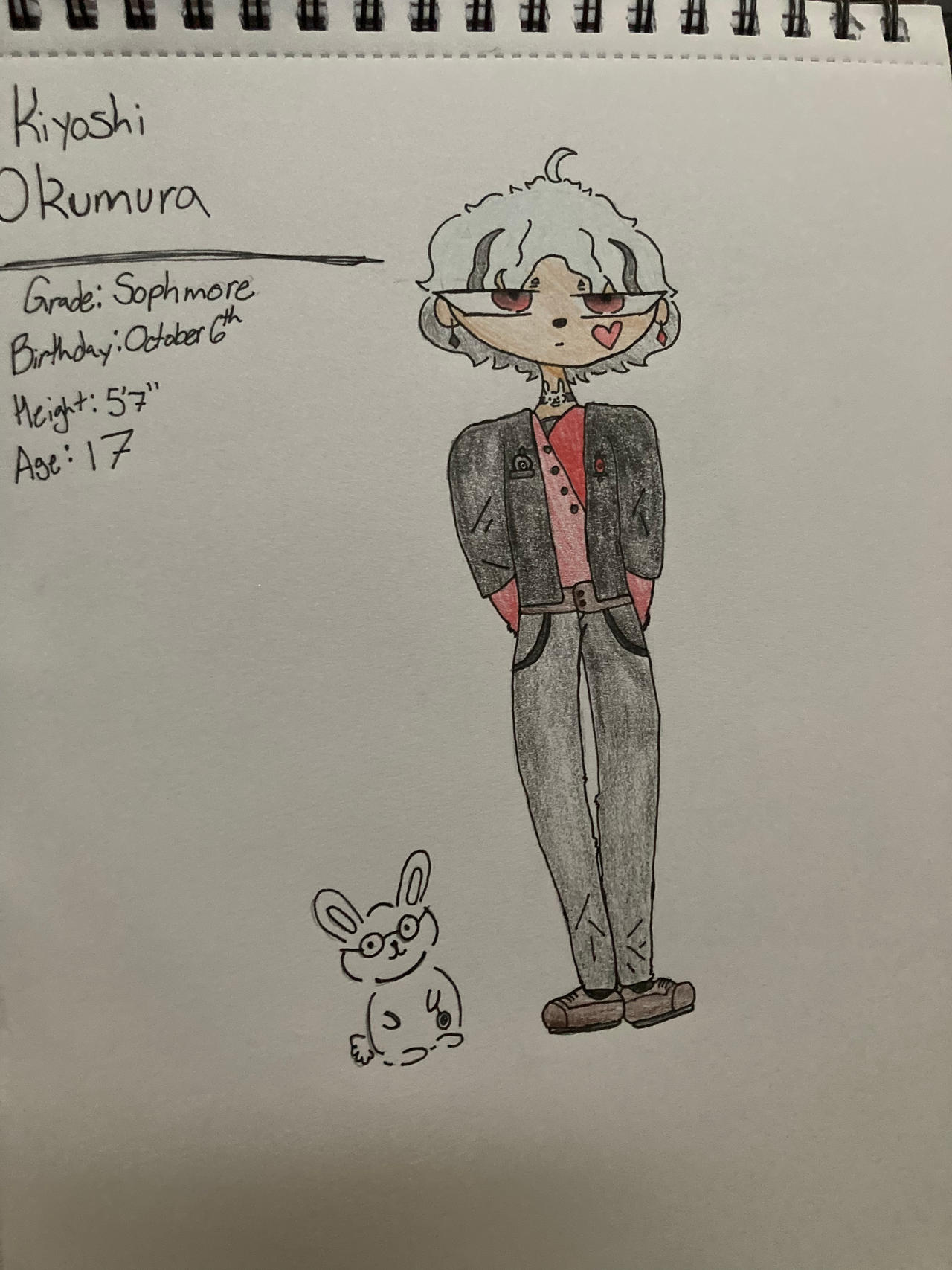 Kiyoshi Okumura - White Rabbit OC by DaishaAizawa on DeviantArt