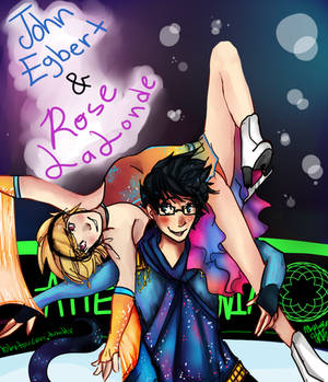 Iceskater stuck Rose and John