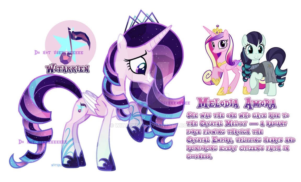 Mlp Rara Fusions Rara x Princess Cadance fusion by witakkien on DeviantArt