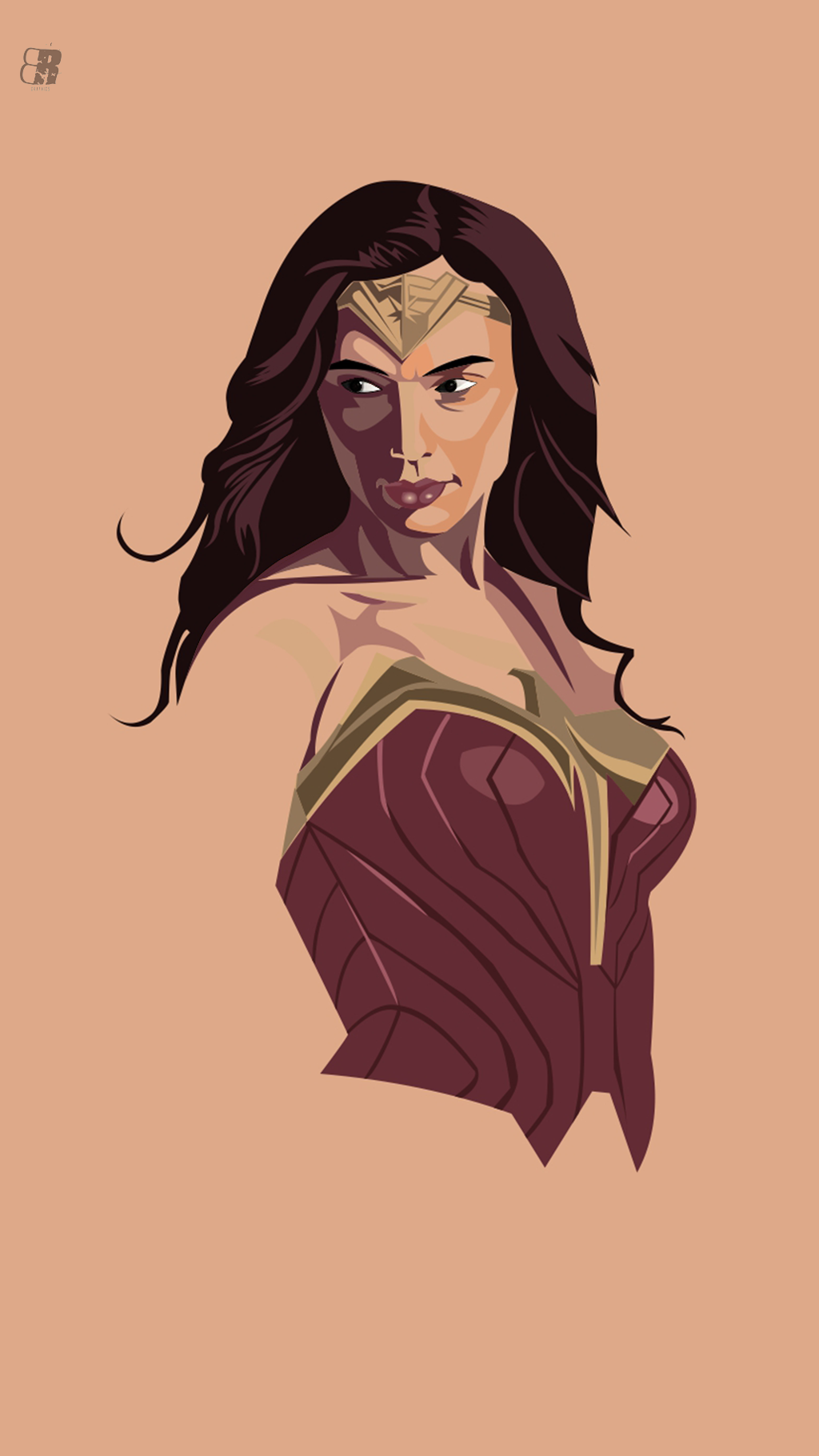 Wonder Woman Mobile Wallpaper Vector Style By Rohitbasu On Deviantart Wonder Woman Mobile Wallpaper Vector Style By Rohitbasu On Deviantart