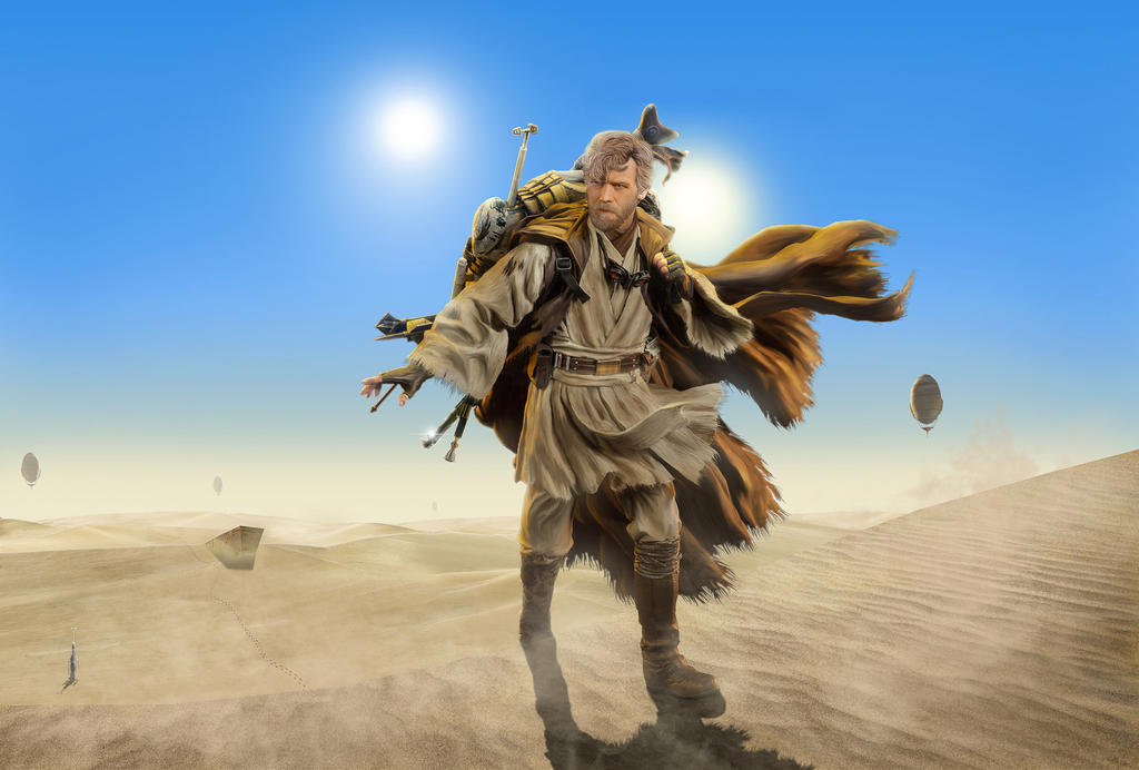 Image result for obi wan desert warrior