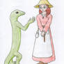 Request- Girl and Lizard