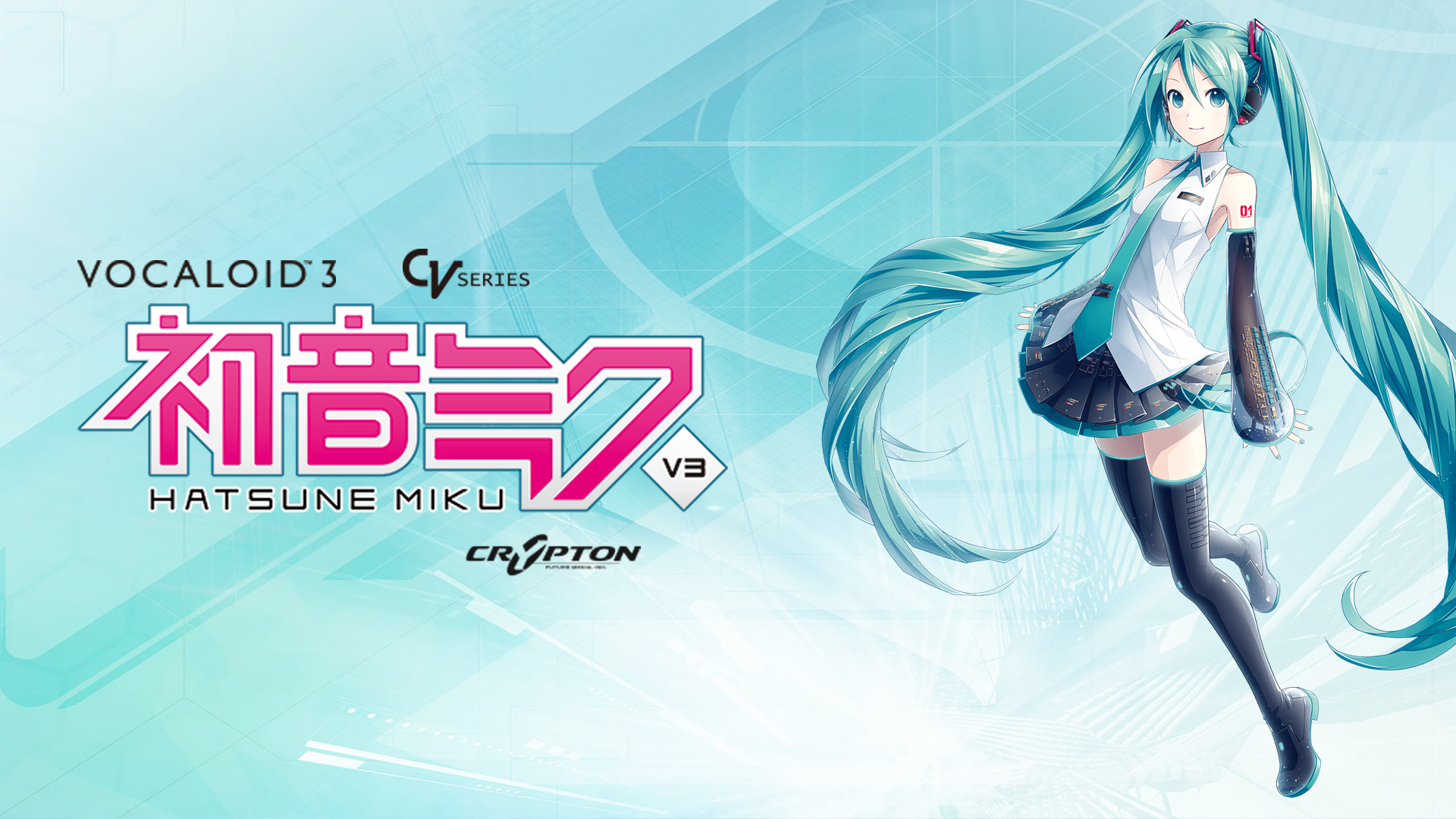 Hatsune Miku v3 1920x1080 Wallpaper