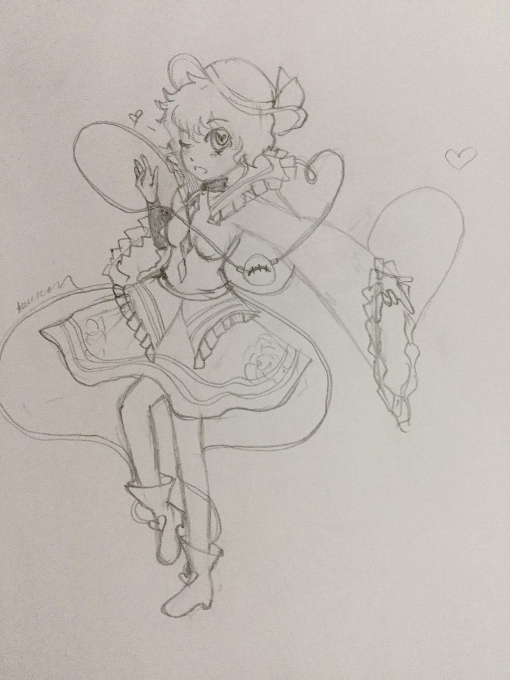 Koishi Komeiji (uncolored)