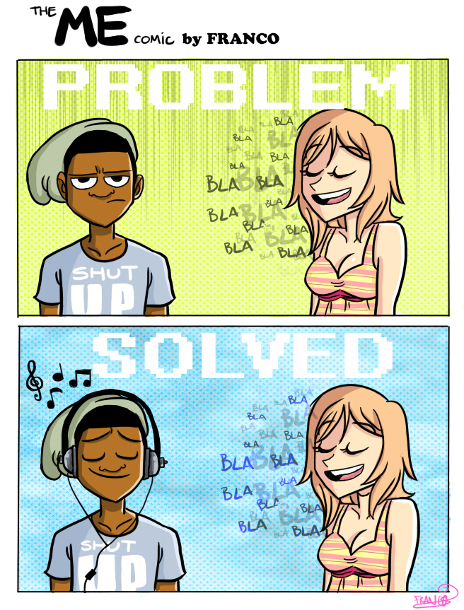 The ME Comic-Problem Solved