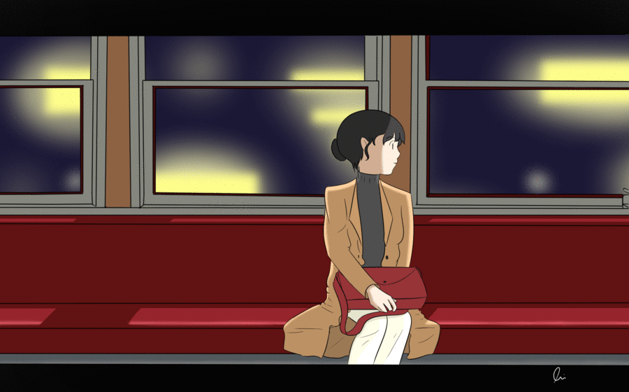 Midnight Train (gif) by loukira on DeviantArt