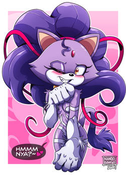 Blaze the cat as Felicia (2020)