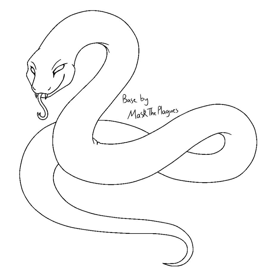 snake baseV2 by pIagued on DeviantArt