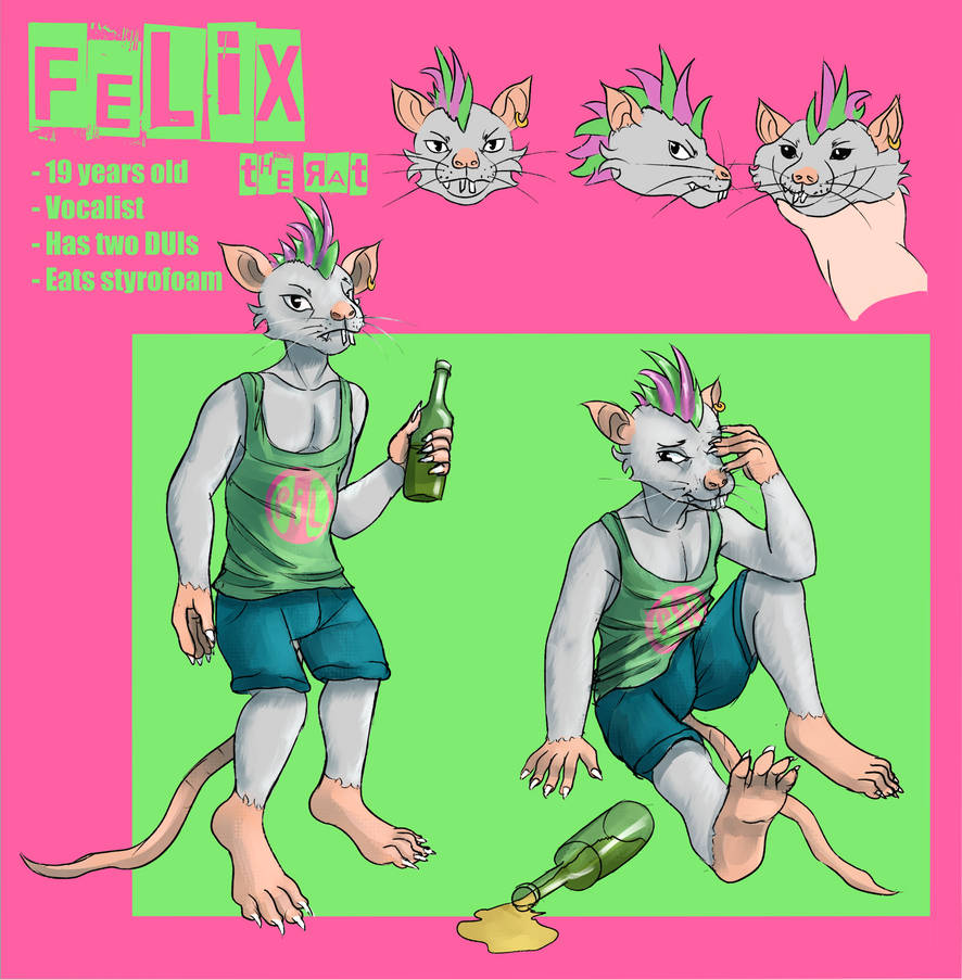 Felix the Rat by NebulaDreams on DeviantArt