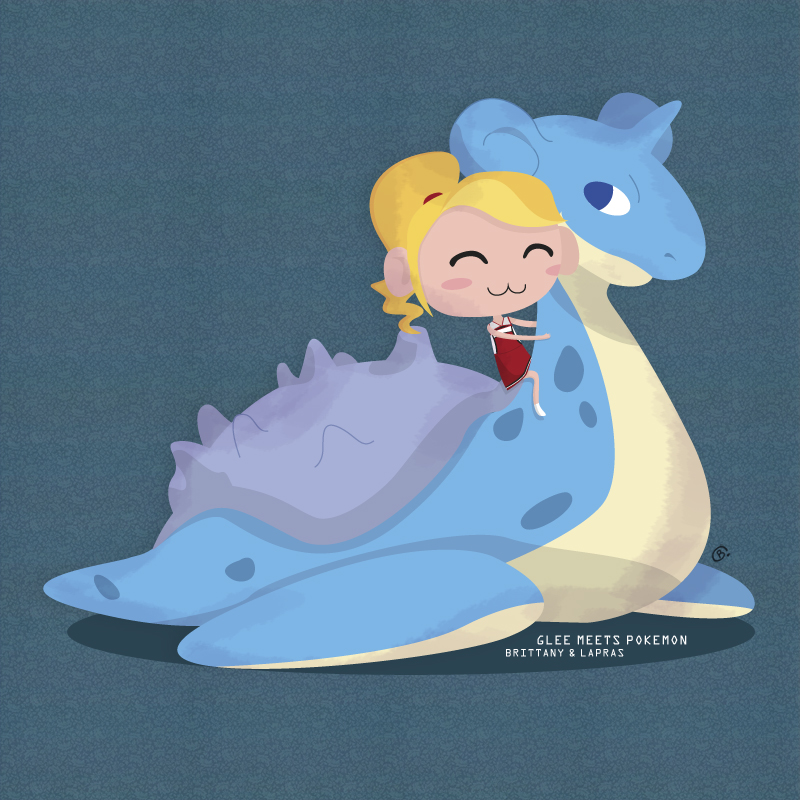 Glee!Pokemon - Brittany and Lapras