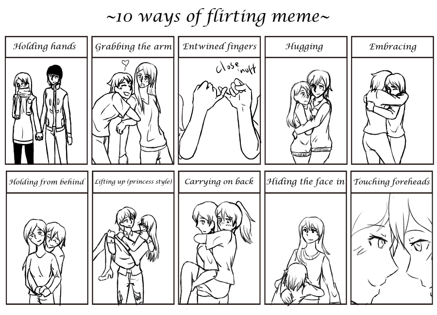 KagiYasu- 10 Ways Of Flirting Meme