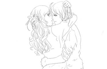 My Love - Hold (Lineart WIP)