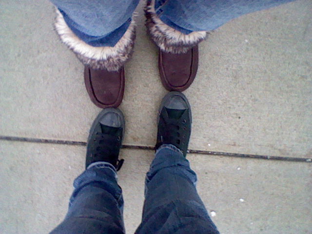 our feet