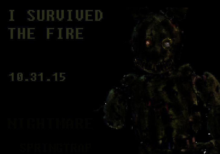 Springtrap Teaser Nightmare Springtrap Teaser by FnafFreddieDourado1 on DeviantArt