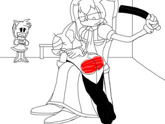 Spanking Rouge The Brat by Springbonnidreamer1987