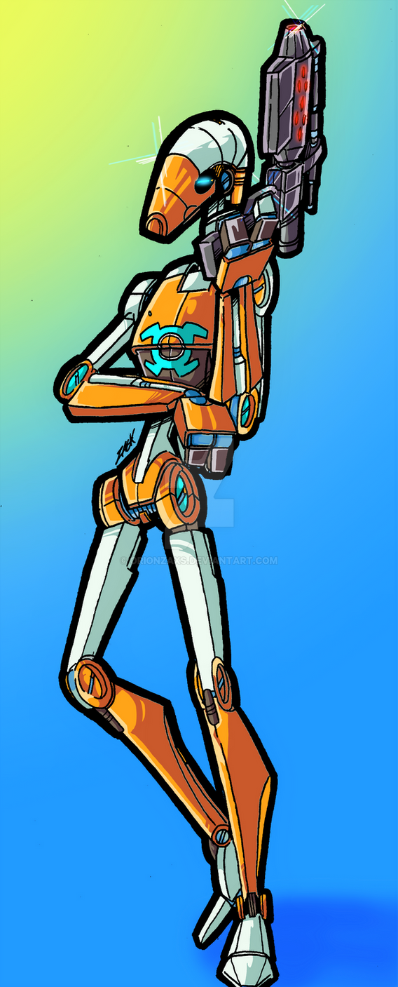 Battle Droid OC {OOM-ZXS} by OrionZaxs on DeviantArt