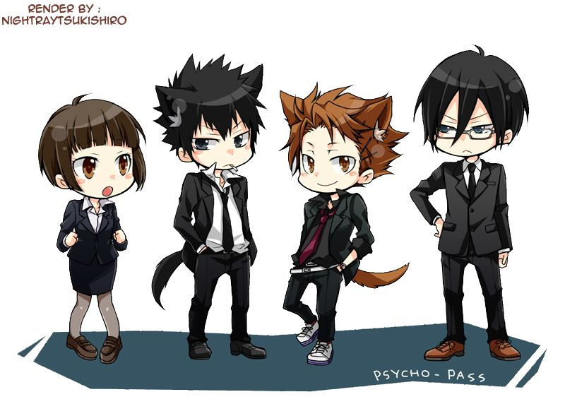 PSYCHO-PASS render