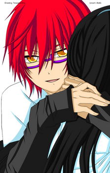 Colored - Hisame Kitami and Himuro Yukina -