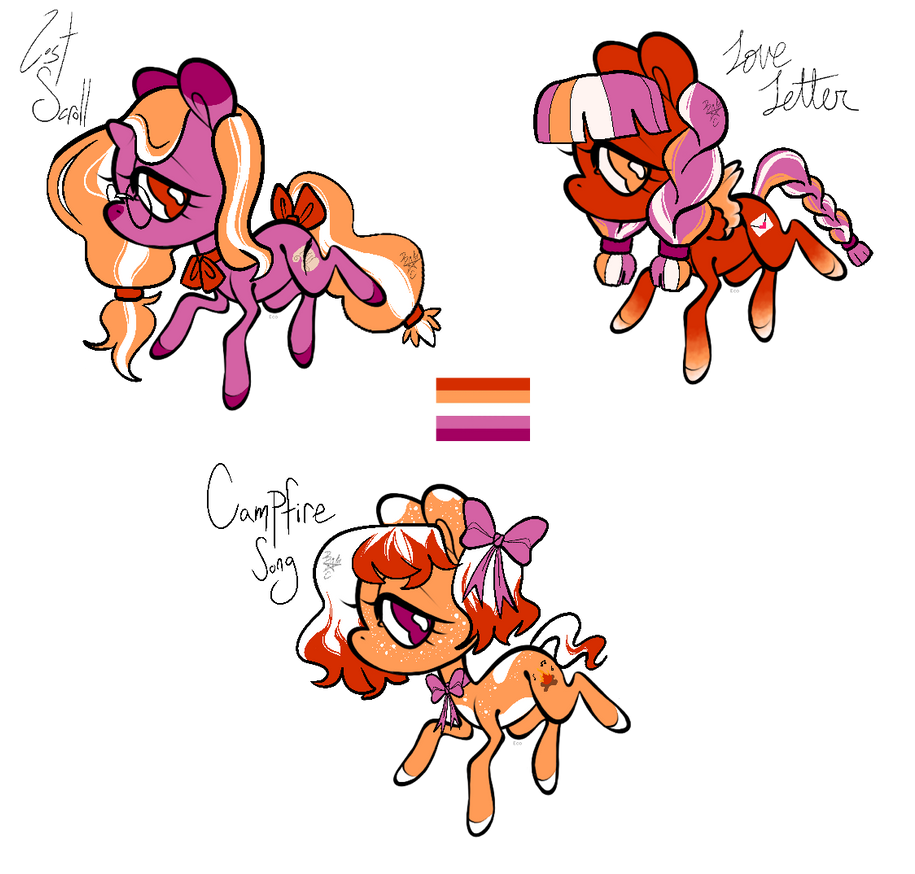 _3_3__lesbian_flag_pony_adopts_by_bloodg