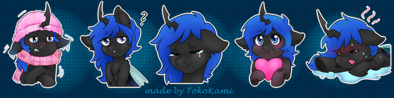 Telegram Emotes Comm Bluekr Telegram Emotes Aug2021 by TokoKami on DeviantArt