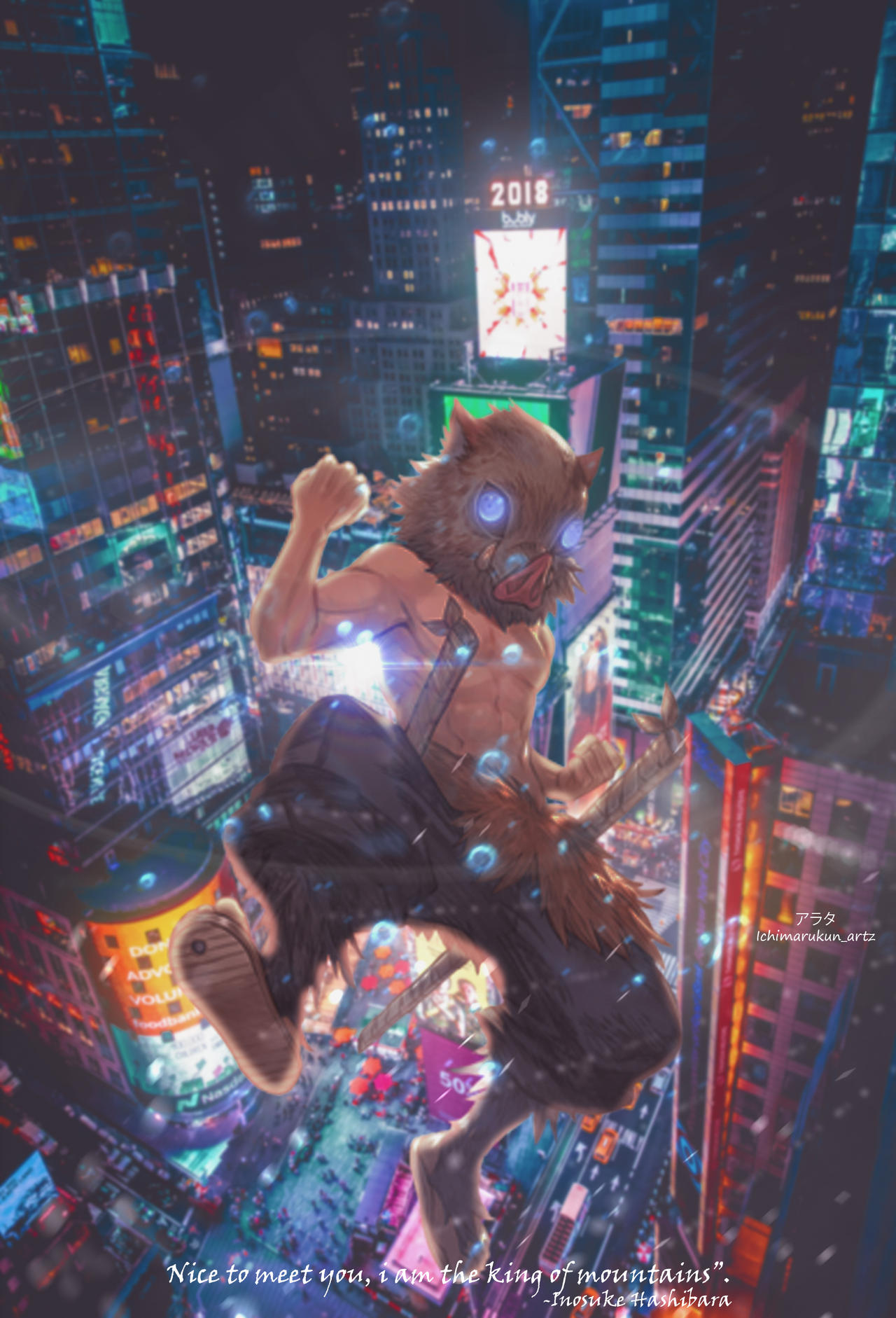 Inosuke by Editzzone on DeviantArt