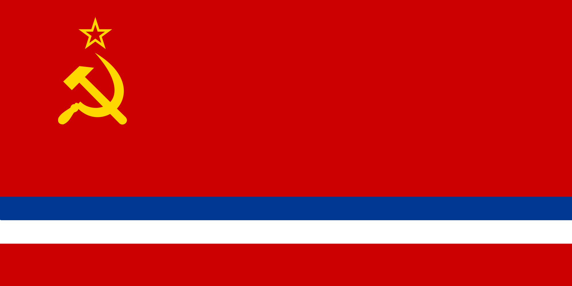 Flag of Yugoslav SFSR