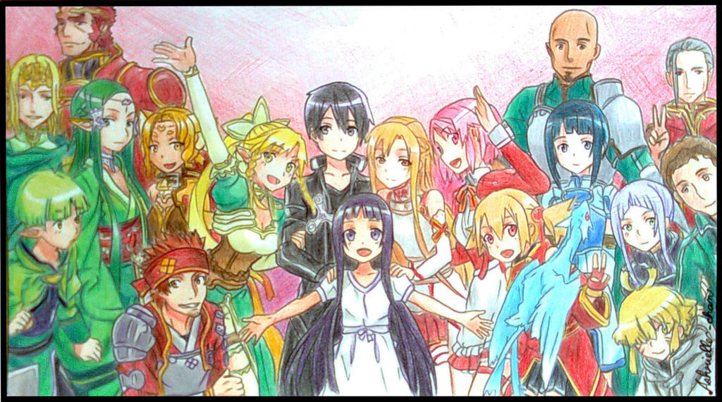 Sword Art Online Season 1 Family by Ashreille-chan on DeviantArt