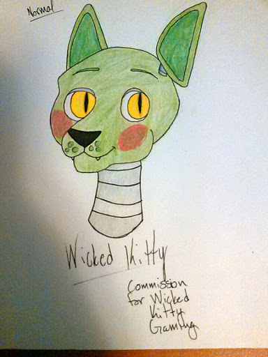 Commission #1 Wicked Kitty