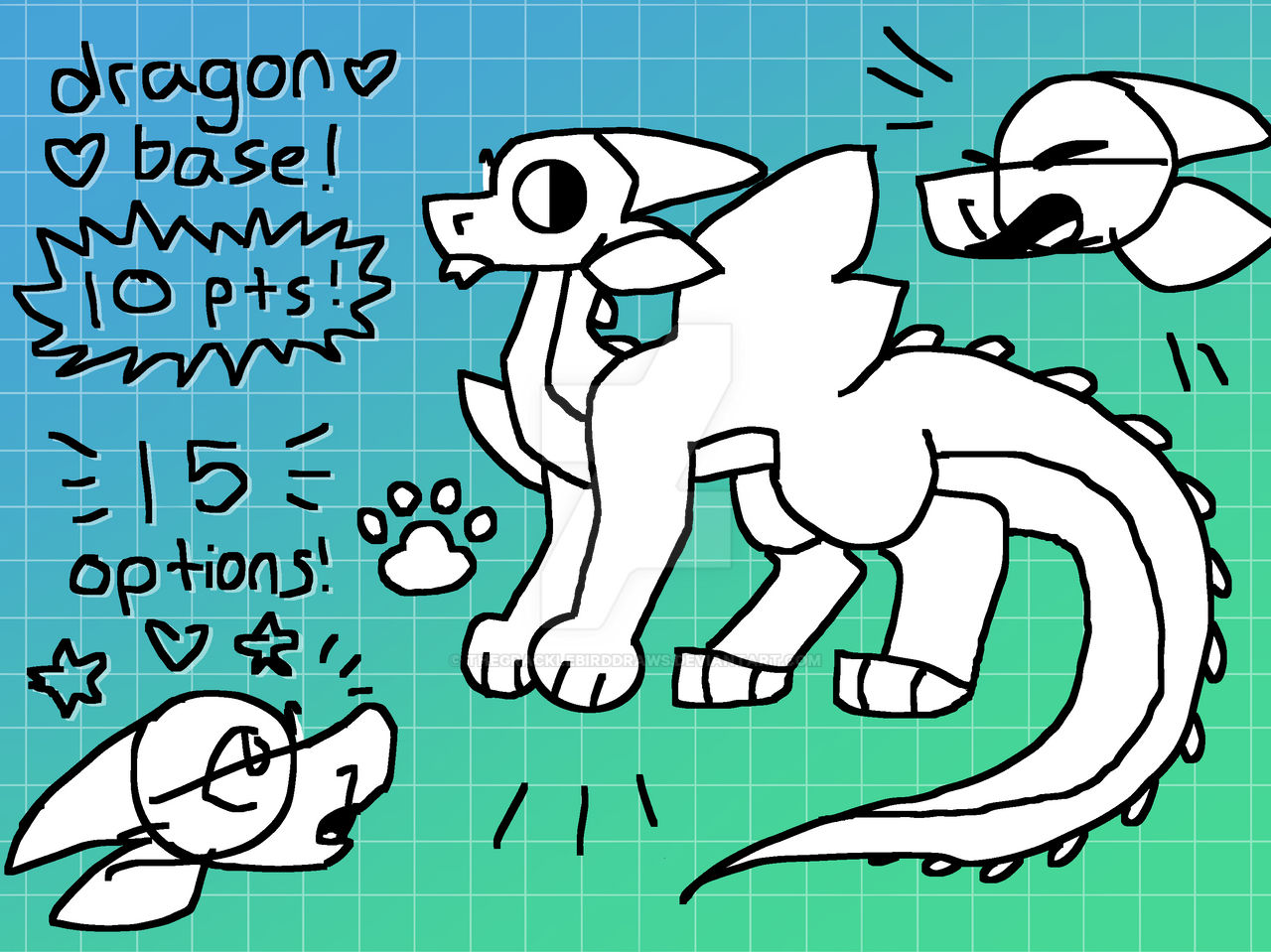 Dragon In Base Dragon base by TheGrackleBirddraws on DeviantArt