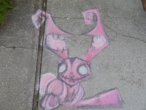 chalk fan art of Lago c: