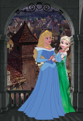 Elsa and Aurora Edit