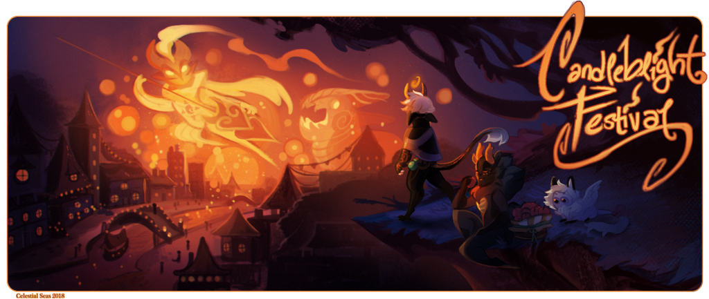 Candleblight Banner by Browbird