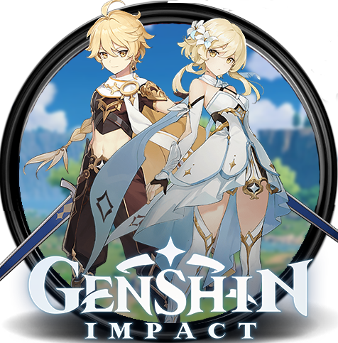 Genshin Impact Circle Folder Icon Lumine Aether by uwuraraka2 on DeviantArt
