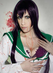 Saeko Busujima cosplay Blood