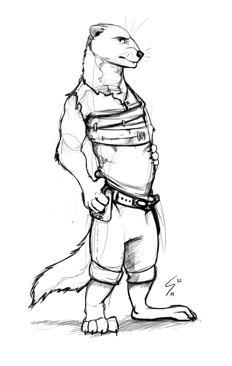 Redwall Weasel Character