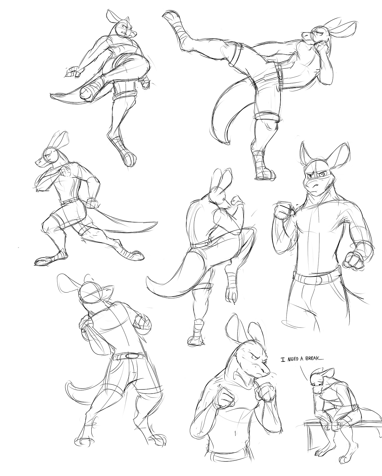 Nestle Pose Practice Sketchdump