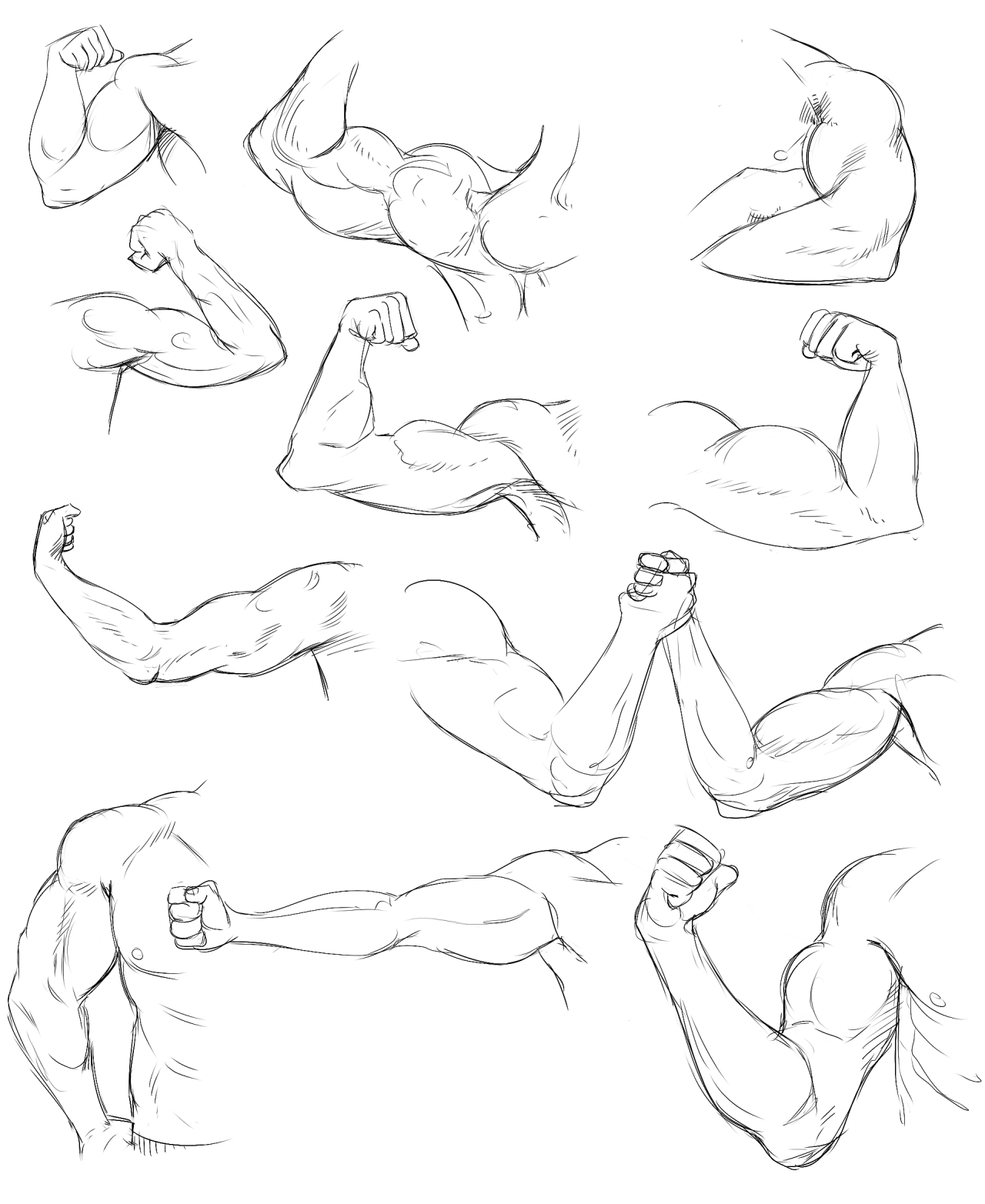 Arm Life Drawing Practice by Temiree on DeviantArt